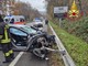 Scontro fra tre auto nel Varesotto, quattro persone ferite: due ragazzi in gravi condizioni