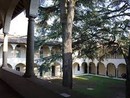 Il cortile di Palazzo Merula sede dell'archivio storico comunale