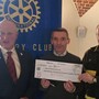 Il Rotary Club Cairoli dona 1.500 euro all'associazione amici dei Pompieri Lomellina Sud