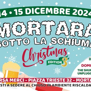 Mortara Sotto la Schiuma - Christmas Edition Il 14 e 15 dicembre la terza edizione