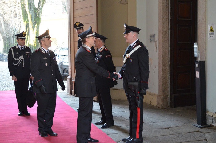 Pavia: il comandante interregionale carabinieri “Pastrengo” in visita al comando provinciale