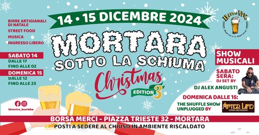 Mortara Sotto la Schiuma - Christmas Edition Il 14 e 15 dicembre la terza edizione