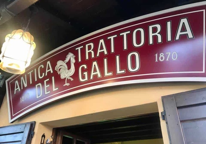 L’Antica Trattoria del Gallo di Gaggiano nell’olimpo italiano