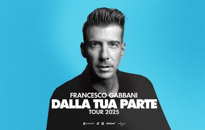 Vigevano, al PalaELAchem una tappa del tour di Francesco Gabbani