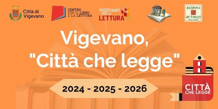 Il comune di Vigevano aderisce al bando “Città che legge”