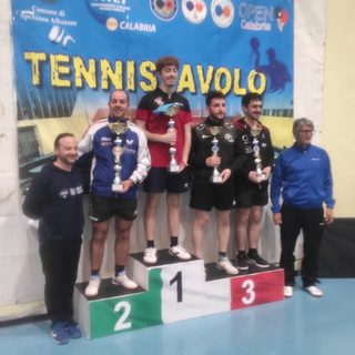 Tennistavolo: torneo Open Calabria, Antonio Cofano termina secondo nella categoria 800M - 100F