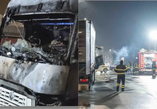 Muore carbonizzato nella cabina del suo camion a Milano