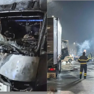 Muore carbonizzato nella cabina del suo camion a Milano