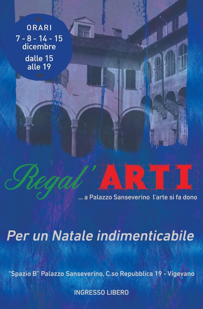 Vigevano: &quot;Regal'Arti&quot;, a palazzo Sanseverino l'arte si fa dono