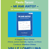 Valle: &quot;Mi ami Anto?&quot;, il romanzo di Paolo Faroni presentato alla biblioteca &quot;Marucchi&quot;