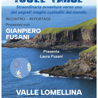 Valle: le Isole Faroe raccontate in biblioteca da Gianpiero Fusani