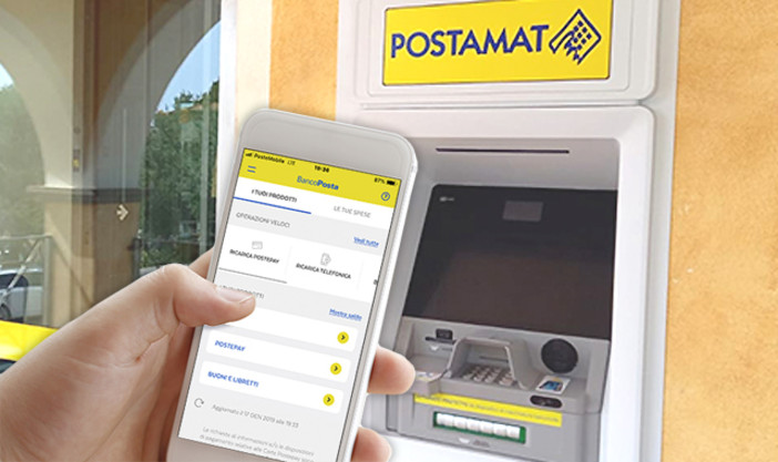 Poste Italiane: in tutti gli Atm Postamat della provincia di Pavia prelievo di contanti senza carta