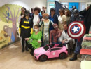 Capitan America, Batman e Spiderman nel reparto di Pediatria del Fornaroli di Magenta per far sorridere i bimbi