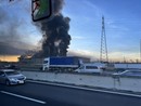 Foto in autostrada per cortesia di Dado Pagani. Sotto le immagini diffuse dal Comune