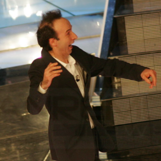 Roberto Benigni al Festival di Sanremo 2009