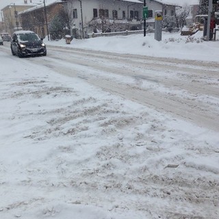 Maltempo, neve in Lombardia: anche a Pavia trattori Coldiretti in azione