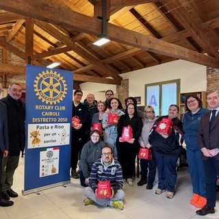 Sannazzaro: &quot;Pasta e Riso per un Sorriso&quot;, iniziativa del Rotary Club Cairoli