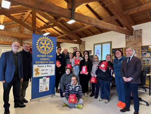 Sannazzaro: &quot;Pasta e Riso per un Sorriso&quot;, iniziativa del Rotary Club Cairoli