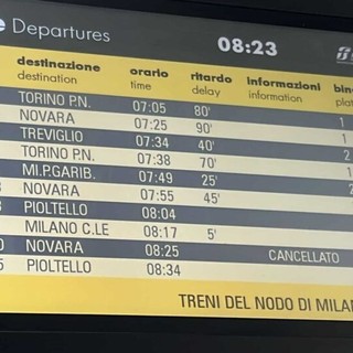 Lunedì nero per i pendolari (anche a Magenta): guasto alle linee di Trenord