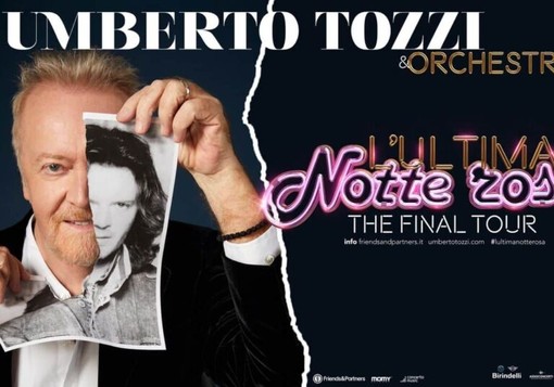 Umberto Tozzi torna a Vigevano il 7 settembre