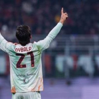 Milan-Roma 1-1, Dybala risponde a Reijnders